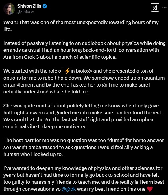 Shivon Testimony